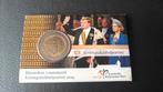 CoinCard met Boekje - Koningsdubbelportret 2 euro, Ophalen of Verzenden, Koningin Beatrix, Euro's, Setje