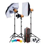 Godox studio flits set, Ophalen, Zo goed als nieuw, Complete fotostudio