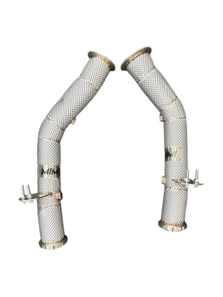 Downpipe Mercedes C43 W205/ GLC43 X253/ GLE43 AMG heatshield, Auto diversen, Tuning en Styling, Ophalen of Verzenden