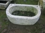 oude granieten voederbakken,bloembakken, Tuin en Terras, Bloembakken en Plantenbakken, Ophalen, Overige materialen, Gebruikt, Minder dan 30 cm