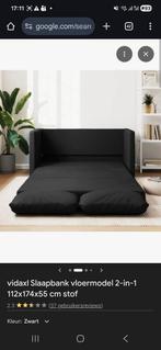 VidaXL 2-in-1 Slaapbank - Zo Goed Als Nieuw!, Huis en Inrichting, Slaapkamer | Slaapbanken, Zwart, Tweepersoons, Ophalen of Verzenden