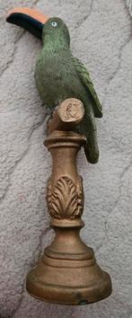 Vogel op standaard, Ophalen of Verzenden, Gebruikt