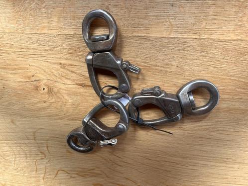 3 x grote Gibb snapsluiting met wartel oog, Watersport en Boten, Accessoires en Onderhoud, Gebruikt, Overige typen, Ophalen of Verzenden
