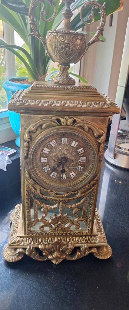 Franse pendule 19e eeuw, Antiek en Kunst, Antiek | Klokken, Ophalen of Verzenden