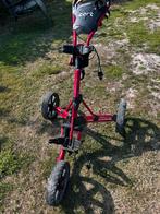 Te koop Clickgear golftrolley, ophalen in Haamstede, Ophalen, Gebruikt, Golfkar, Overige merken