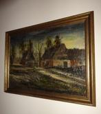 Expressionistisch Schilderij J.J. van Tuyl 1894-1984., Antiek en Kunst, Kunst | Schilderijen | Klassiek, Ophalen of Verzenden