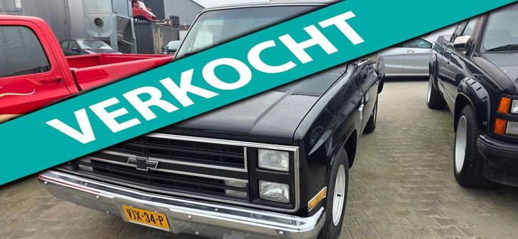Chevrolet PICK-UP Chevrolet C10 Stepside belasting vrij., Auto's, Chevrolet, Bedrijf, Pick-up, Lederen bekleding, Lichtmetalen velgen