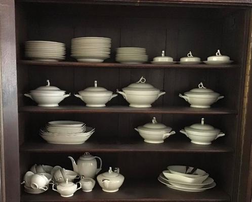 Antiek servies Tielsch altwasser jaren 40, Antiek en Kunst, Antiek | Servies compleet, Ophalen of Verzenden