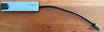 LNQ USB hub met usb c aansluiting, Computers en Software, Dockingstations, Ophalen of Verzenden, Zo goed als nieuw, Docking station