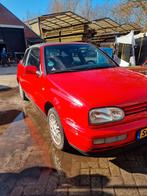 Volkswagen Golf 1.8 Cabrio nieuwe APK!!, Euro 2, Zwart, 4 cilinders, Cabriolet