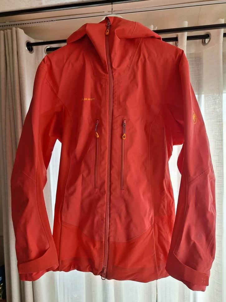Mammut Eiger Extreme Eisfeld Guide Jas XL, Kleding | Dames, Jassen | Zomer, Zo goed als nieuw, Maat 46/48 (XL) of groter, Rood
