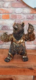 Steampunk:Grote 35cm Grizzly Beer Beeld ♥️NIEUW♥️, Verzamelen, Beelden en Beeldjes, Ophalen of Verzenden, Nieuw, Dier