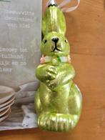 Kerstbal glas haas, Ophalen of Verzenden