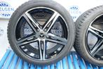 Mercedes A B CLA klasse 18 inch velgen + winterbanden 5x112, 18 inch, Gebruikt, Banden en Velgen, Personenwagen