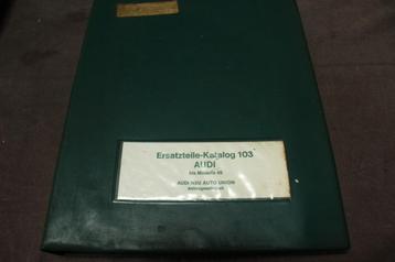 Audi 60 80 90 bis 1969 2 & 4Türig Variant ersatzteil katalog beschikbaar voor biedingen