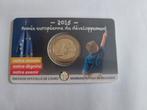 België 2 euro Europees jaar voor ontwikkeling 2015 coincard, Ophalen of Verzenden, België, 2 euro
