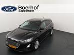 Ford FOCUS Wagon EcoBoost 125 pk Titanium X | El. a. klep |, 65 €/maand, Gebruikt, Zwart, Origineel Nederlands