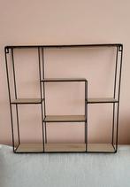 Zwarte industrieel decoratie wandrekken diverse vormen, Huis en Inrichting, Ophalen