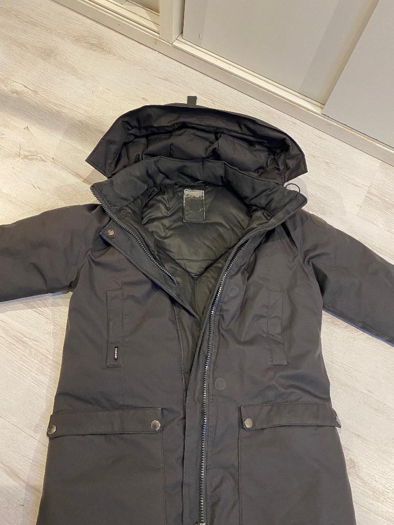 Airforce damesjas, Airforce, Zwart, Gedragen, Ophalen