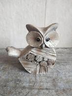 Houten uilen beeldje, Ophalen, Zo goed als nieuw, Dier