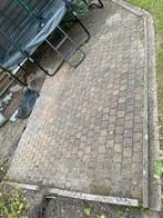 Gratis, circa 7 vierkante meter klinkers/stenen, Tuin en Terras, Tegels en Klinkers, Ophalen, Gebruikt, Klinkers, 5 tot 10 m²