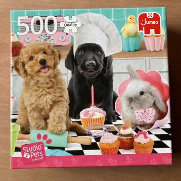 Jumbo legpuzzel puzzel Studio pets - Cupcakes (500pcs) zgan beschikbaar voor biedingen