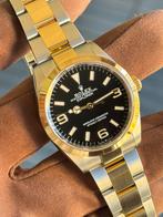 Rolex Explorer 36mm Rolesor (124273) ‘21 Full Set Mint!, Sieraden, Tassen en Uiterlijk, Horloges | Heren, Gebruikt, ., Polshorloge