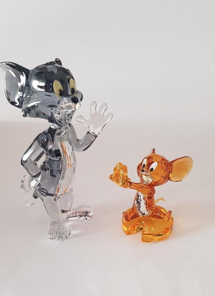 Swarovski Disney Tom and Jerry. Kristallijn Shop, Verzamelen, Swarovski, Nieuw, Figuurtje, Verzenden