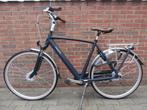 ALS NIEUWE Gazelle Orange C7+ heren 57 cm. Donkerblauw mat, Ophalen, Versnellingen, Zo goed als nieuw, 57 tot 61 cm