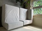 Ikea bank grijs twee delig, Ophalen, 150 tot 200 cm, Tweepersoons, 75 tot 100 cm