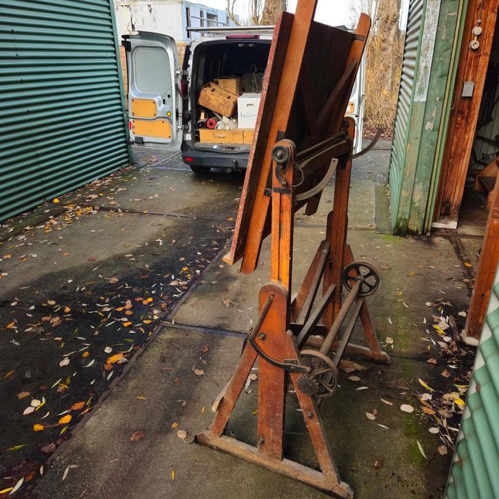Vintage Tekentafel - 1930s, Hobby en Vrije tijd, Schilderen, Gebruikt, Ezel, Ophalen