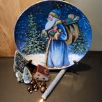 Keramiek Kerstbord Groot - 31.5cm, Antiek en Kunst, Ophalen of Verzenden