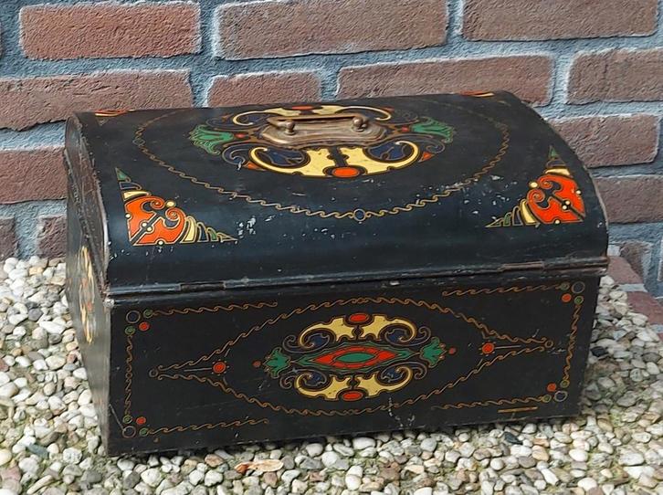 Oud Brocant Brood Blik., Verzamelen, Blikken, Gebruikt, Overige, Ophalen of Verzenden