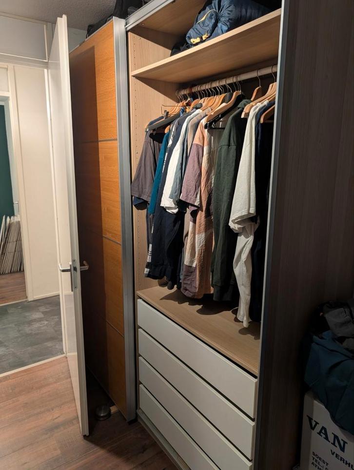 Complete Pax kast 200x236x60, Huis en Inrichting, Kasten | Kledingkasten, Zo goed als nieuw, 200 cm of meer, 150 tot 200 cm, 50 tot 75 cm
