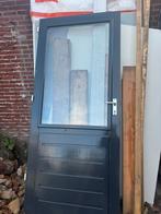 Buitendeur inclusief glas en slot 214 x 93 CM, Doe-het-zelf en Verbouw, Deuren en Horren, Ophalen, 80 tot 100 cm, 200 tot 215 cm