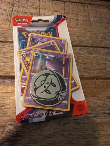 Scarlet and violet gengar blister beschikbaar voor biedingen