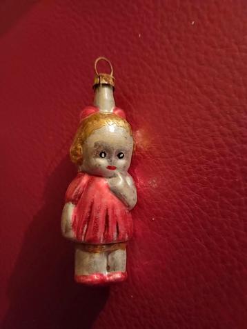 Vintage retro nostalgische kerstbal  beschikbaar voor biedingen