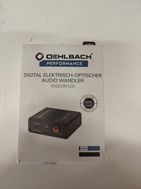 Digitale elektro-optische audio-omvormer Oehlbach [NIEUW], Audio, Tv en Foto, Versterkers en Receivers, Nieuw, Overige systemen