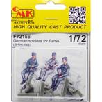 CMK	1:72	72156	German soldiers for FAMO (3 figures), Hobby en Vrije tijd, Modelbouw | Figuren en Diorama's, Ophalen of Verzenden