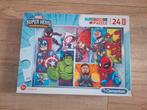 Marvel Puzzel - Superhelden Avontuur!, Ophalen of Verzenden, 10 tot 50 stukjes, Zo goed als nieuw, 2 tot 4 jaar