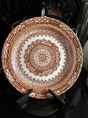 Petrus Regout Maastricht Alpine Bord antiek beschikbaar voor biedingen