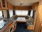 Adria Unica 502 UP bouwjaar 2003 met voortent, Caravans en Kamperen, Caravans, Schokbreker, Rondzit, Bedrijf, 750 - 1000 kg