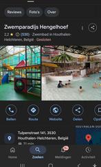 Dagtickets zwemparadijs hengelhoef  3 personen, Twee personen, Ticket of Toegangskaart