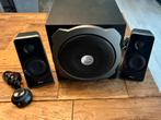 Trust 19019 Tytan 2.1 - PC speakers met subwoofer en remote, Ophalen of Verzenden, Gebruikt, Audiokanaal 2.1, Trust