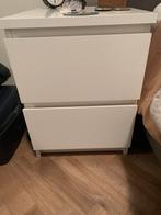 Malm ikea nachtkastje 2 stuks, Huis en Inrichting, Slaapkamer | Nachtkastjes, Ophalen, Minder dan 45 cm, Zo goed als nieuw, Minder dan 55 cm