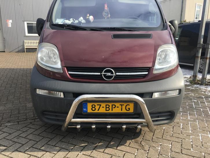 Renault Trafic Pushbar Bullbar met carterbeschermer, Auto diversen, Tuning en Styling