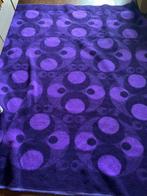 VINTAGE 70’s PAARSE DEKEN., Huis en Inrichting, Slaapkamer | Beddengoed, Gebruikt, Paars, Tweepersoons, Ophalen of Verzenden