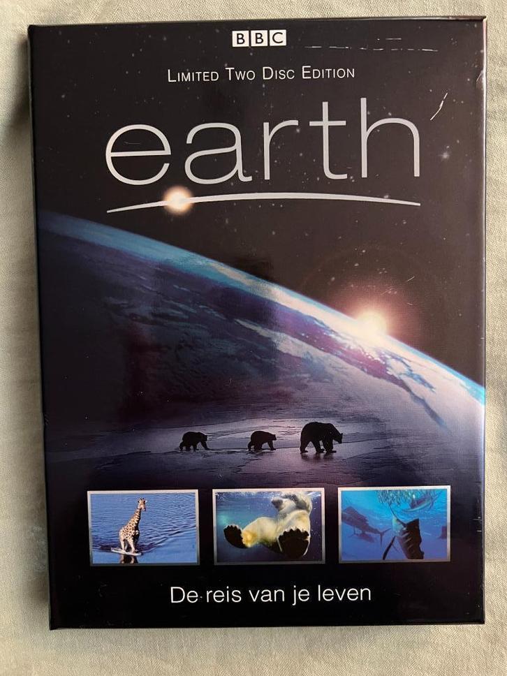 Earth BBC De reis van je leven-2DVD Box met poster, Cd's en Dvd's, Dvd's | Documentaire en Educatief, Zo goed als nieuw, Natuur