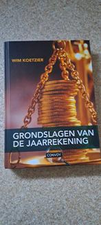 Grondslagen van de Jaarrekening - Wim Koetzier, Boeken, Studieboeken en Cursussen, Zo goed als nieuw, Wim Koetzier, Beta, HBO