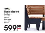 Hoekbank Madera (Sligro), Tuin en Terras, Tuinbanken, Ophalen, Zo goed als nieuw, Hout